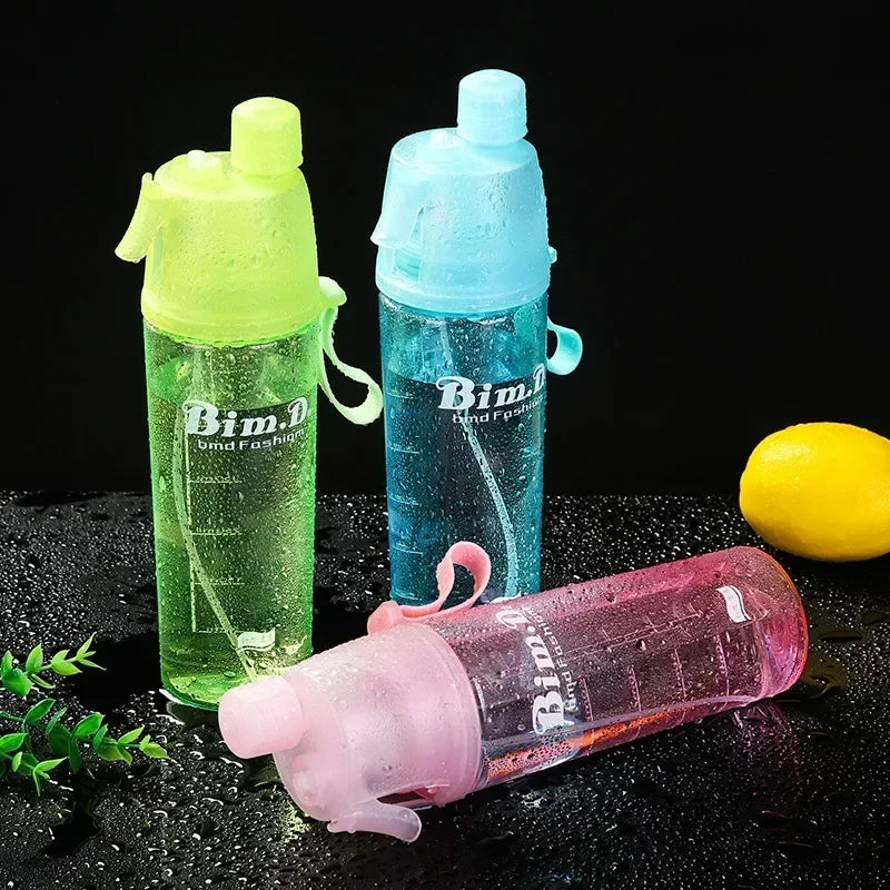 BowLift | 2 in 1 Portable Spray Water Bottle