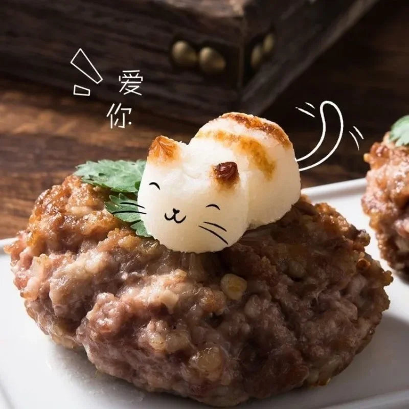 BowLift | Happy Cat Easy Rice Ball Maker Mold