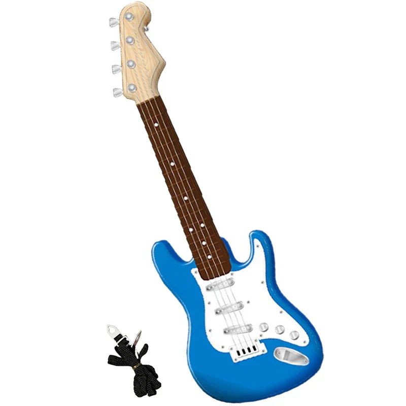BowLift | 4-String E-Guitar Toy for Kids | Portable, ABS Plastic & Educational Musical Instrument