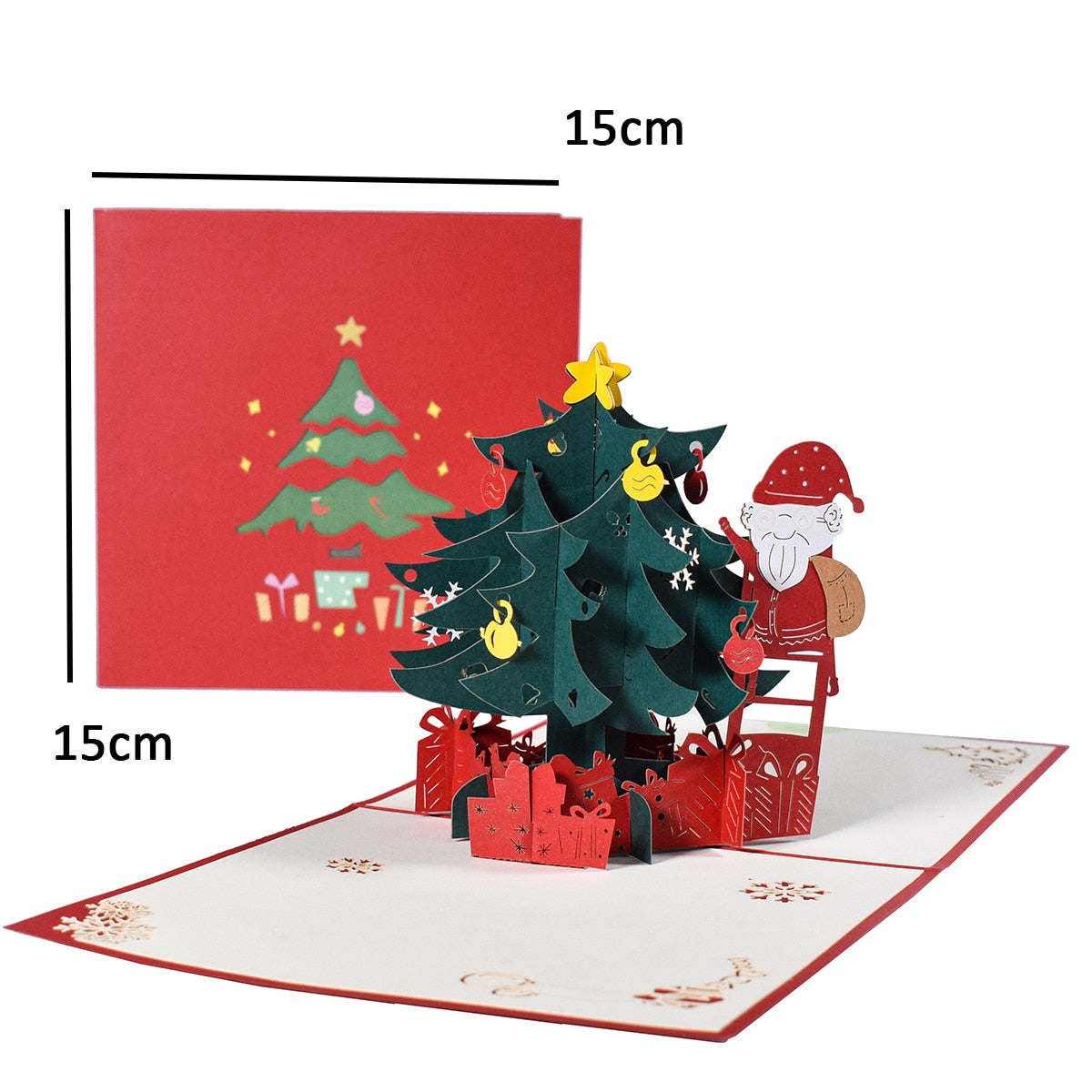 BowLift | 3D Pop-Up Cheerful Christmas Gift Cards