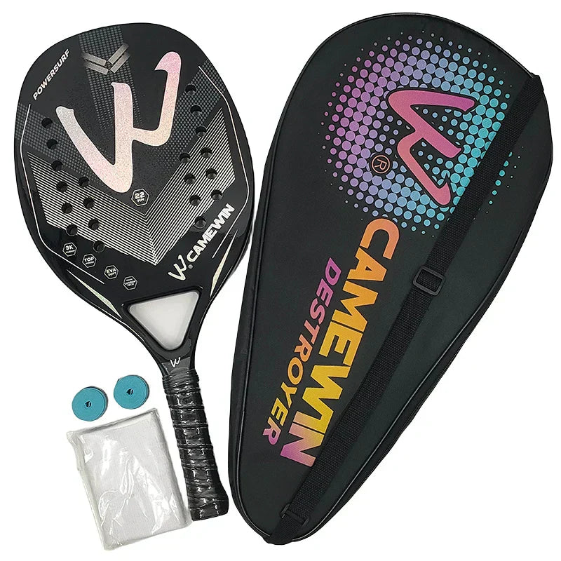 BowLift | ProCarbo Grip – Beach Tennis Racket made of 3K Carbon