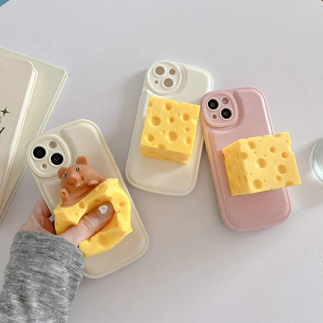 BowLift | Cheese Lover Mouse iPhone Case