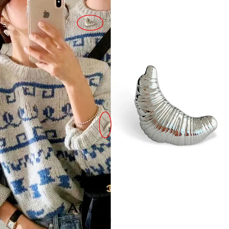 BowLift | Classic Croissant Accent Brooch