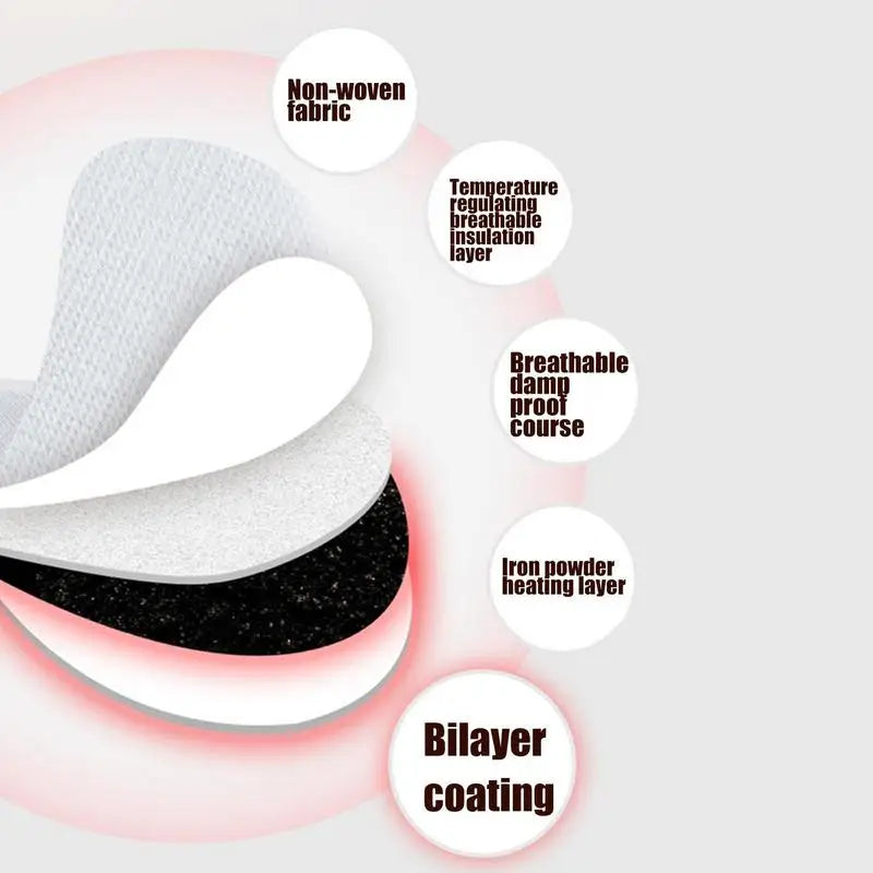BowLift | Self-Heating Winter Non-Electric Foot Warming Pads