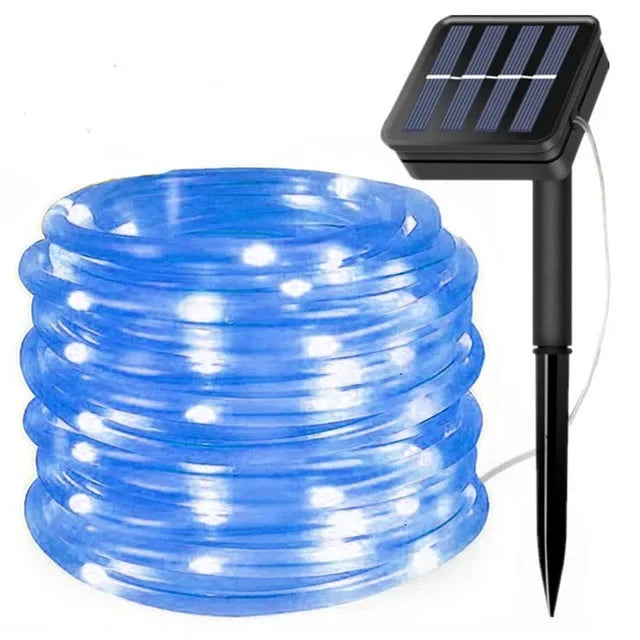 BowLift | LED Solar String Lights - Outdoor Waterproof Lights for Christmas, Garden, Lawn, Trees, Fence, and Pathway Decor