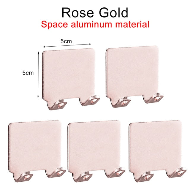 BowLift | Punch-free Razor Holder Storage Hook (1/2/3 Pieces) - Wall Mounted Men's Razor Shelf for the Bathroom