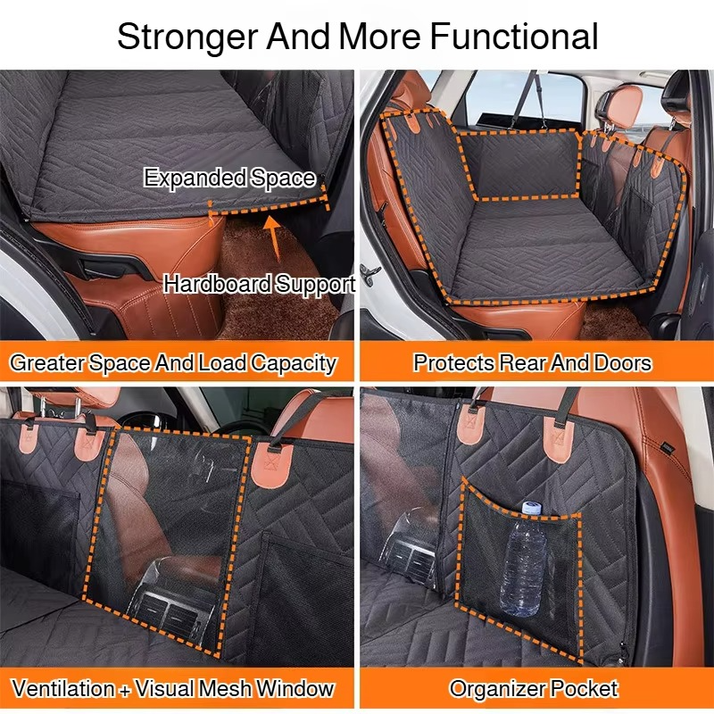 BowLift | Ultimate Waterproof Pet Car Seat Cover & Backseat Extender