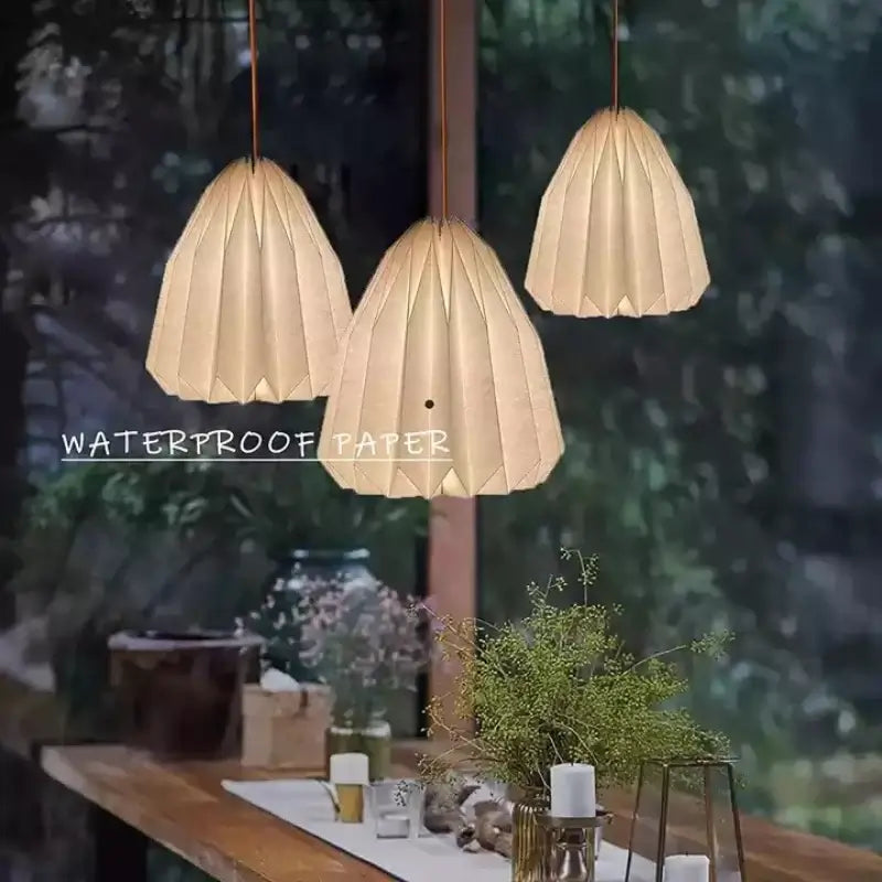 BowLift | Elegant origami-inspired paper lantern