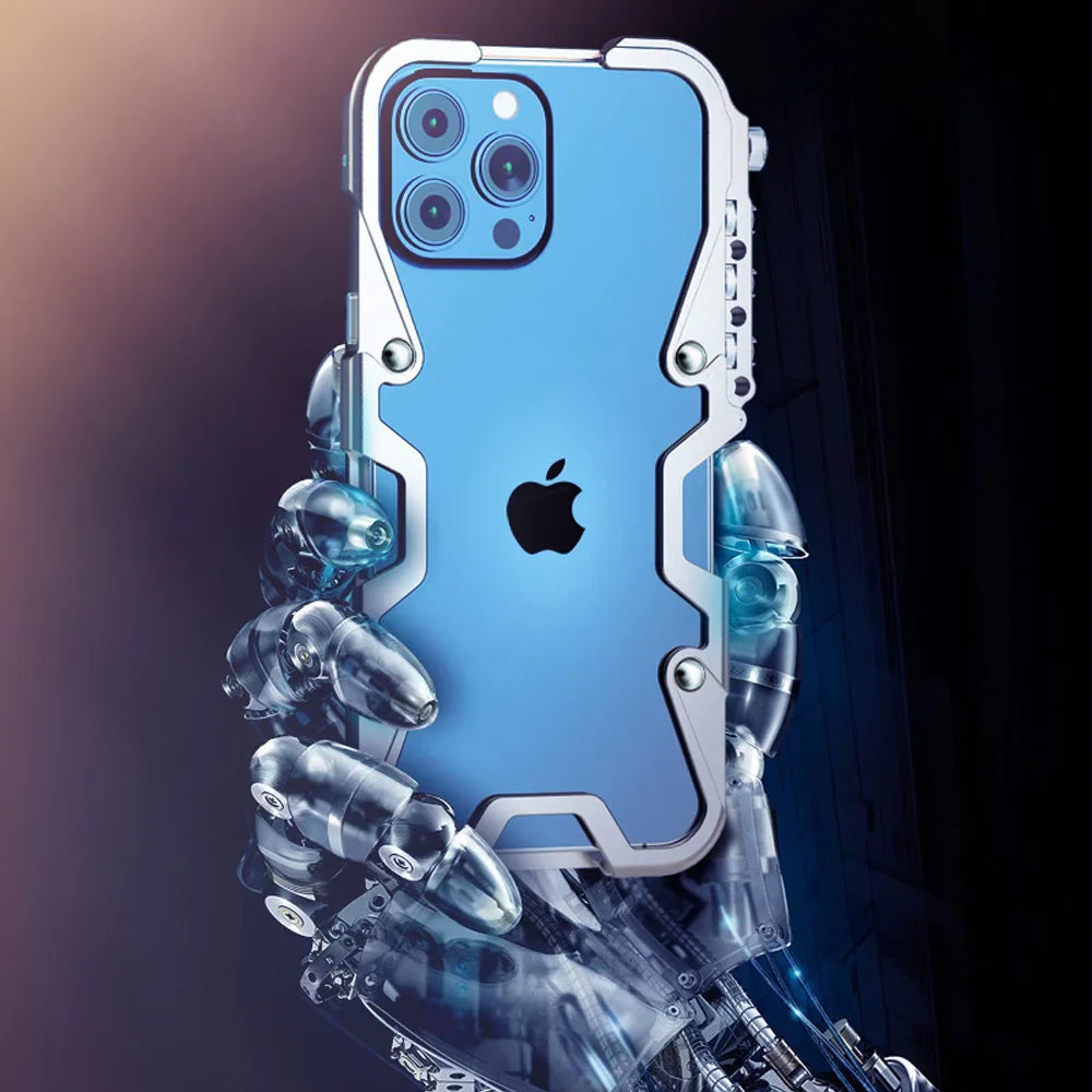 BowLift | Tactical Grip Shockproof Alloy Frame iPhone Case