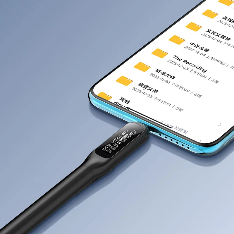 BowLift | Digital Voice Recorder Pen with OLED Screen & MP3 Playback – NotePro L65