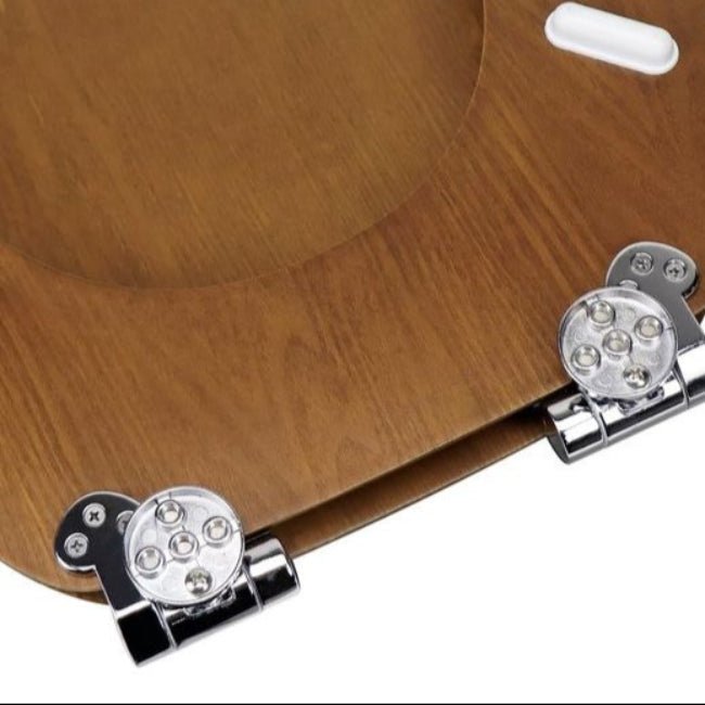 BowLift | Elegant plywood toilet seat with soft-close function