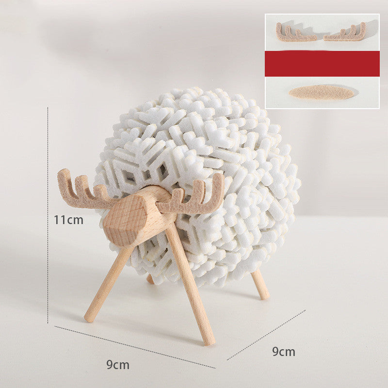 BowLift | Felt Sheep Coaster Set