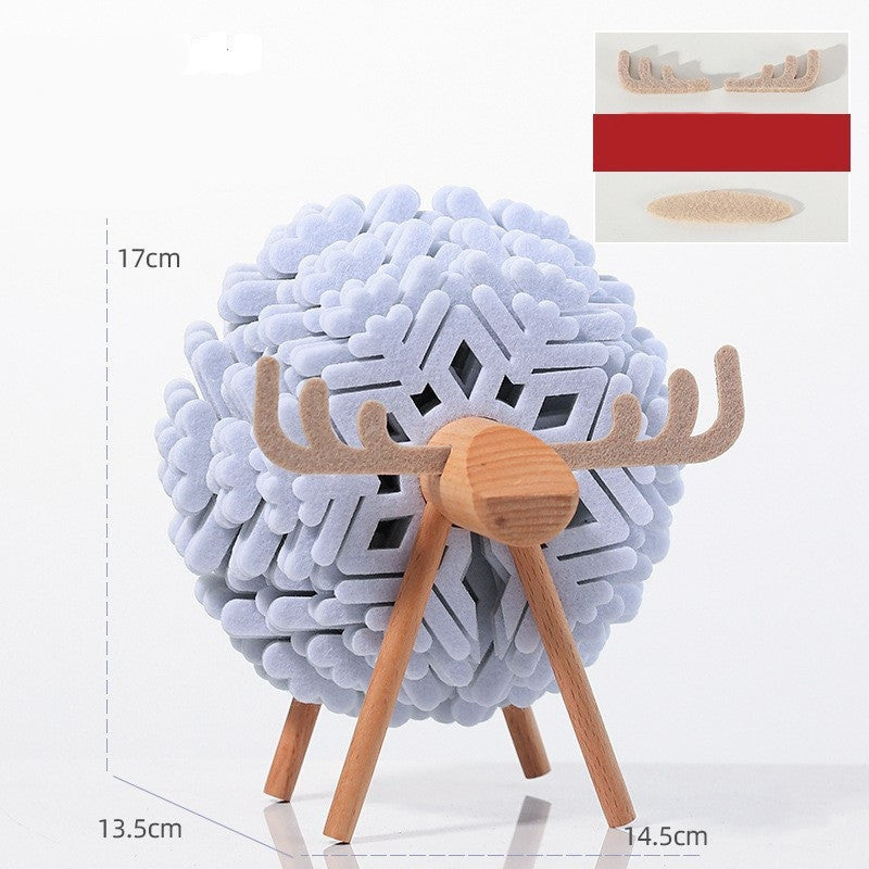 BowLift | Felt Sheep Coaster Set