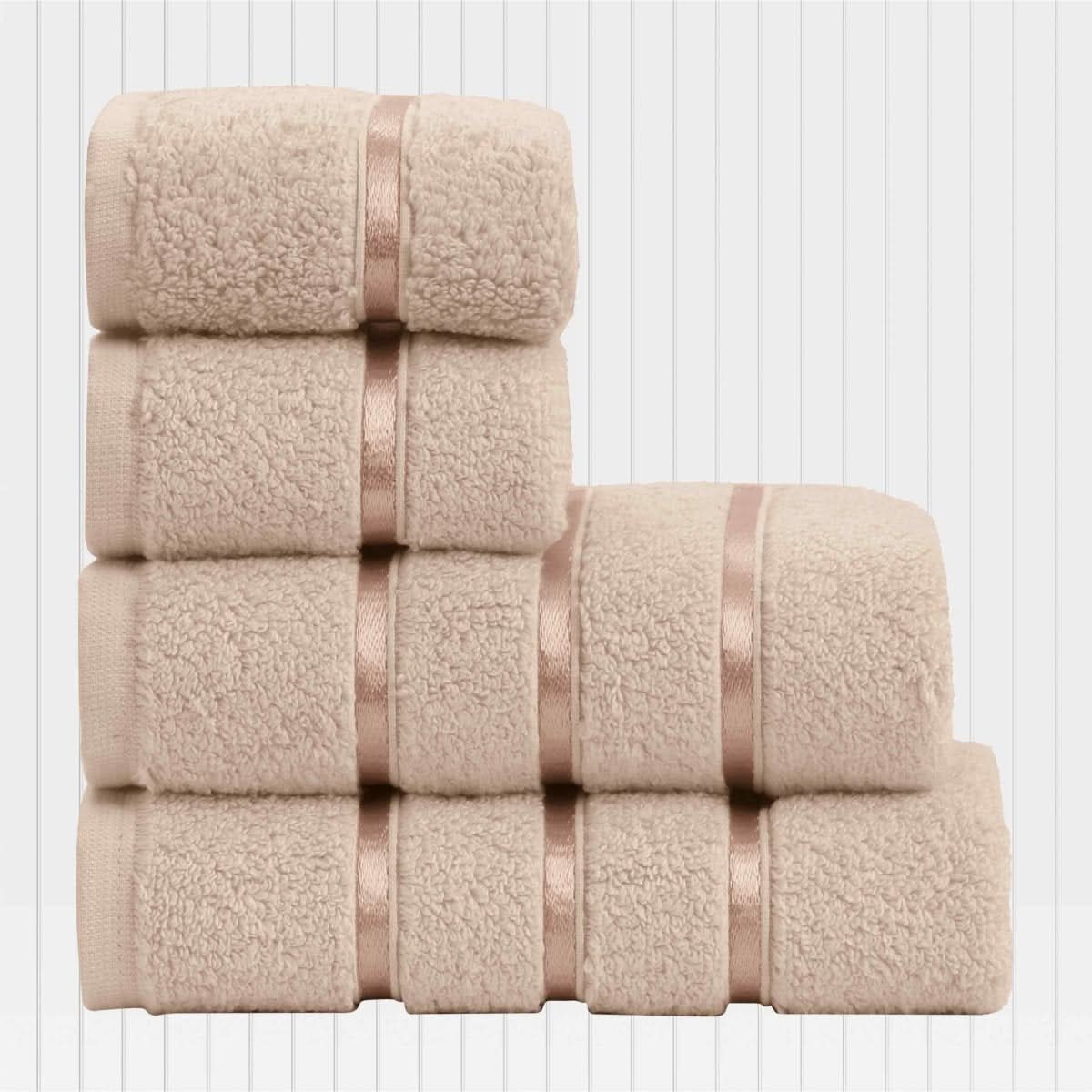 BowLift | Elenora Casa Towels | Soft, Light & Highly Absorbent | Premium Cotton | Elegant Hand & Face Towels for Stylish Care