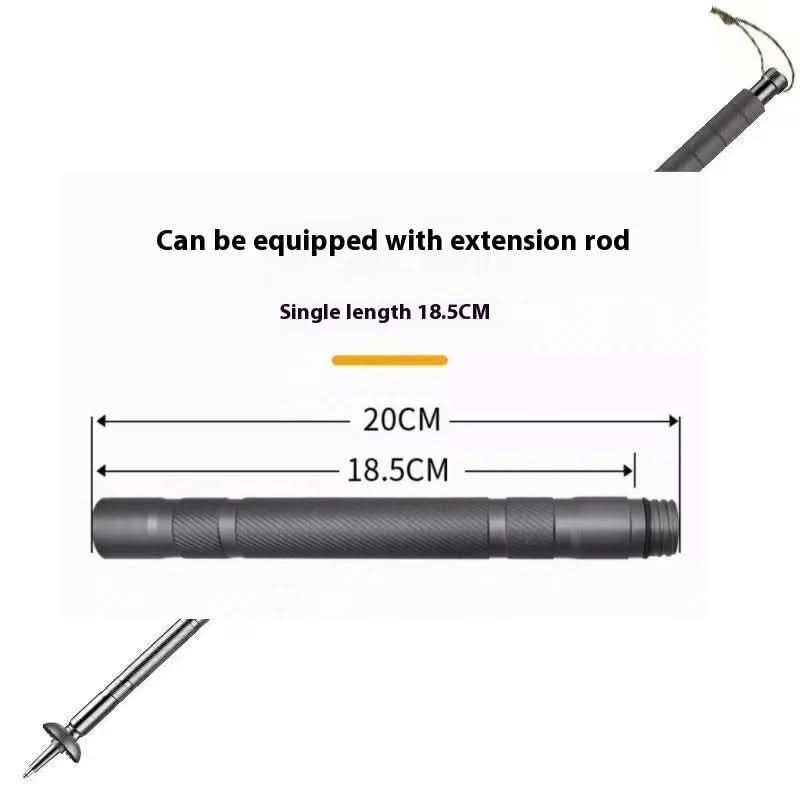 BowLift | Foldable Hiking Pole with Integrated Multitool