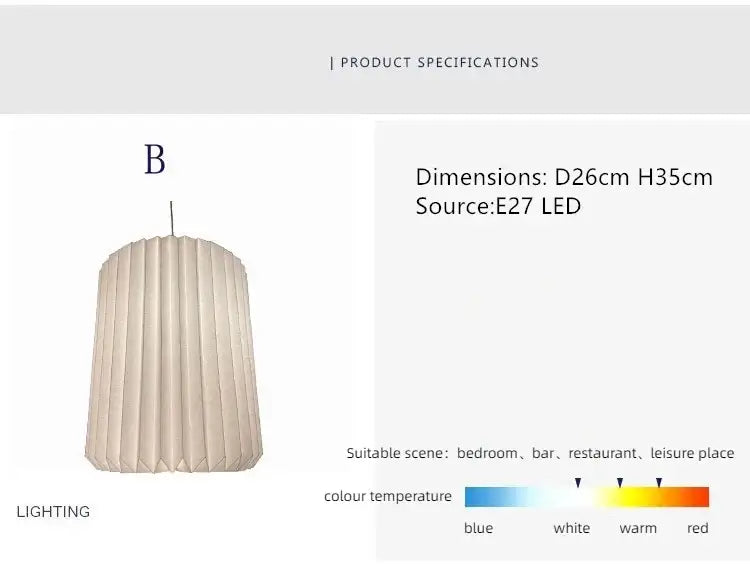 BowLift | Elegant origami-inspired paper lantern