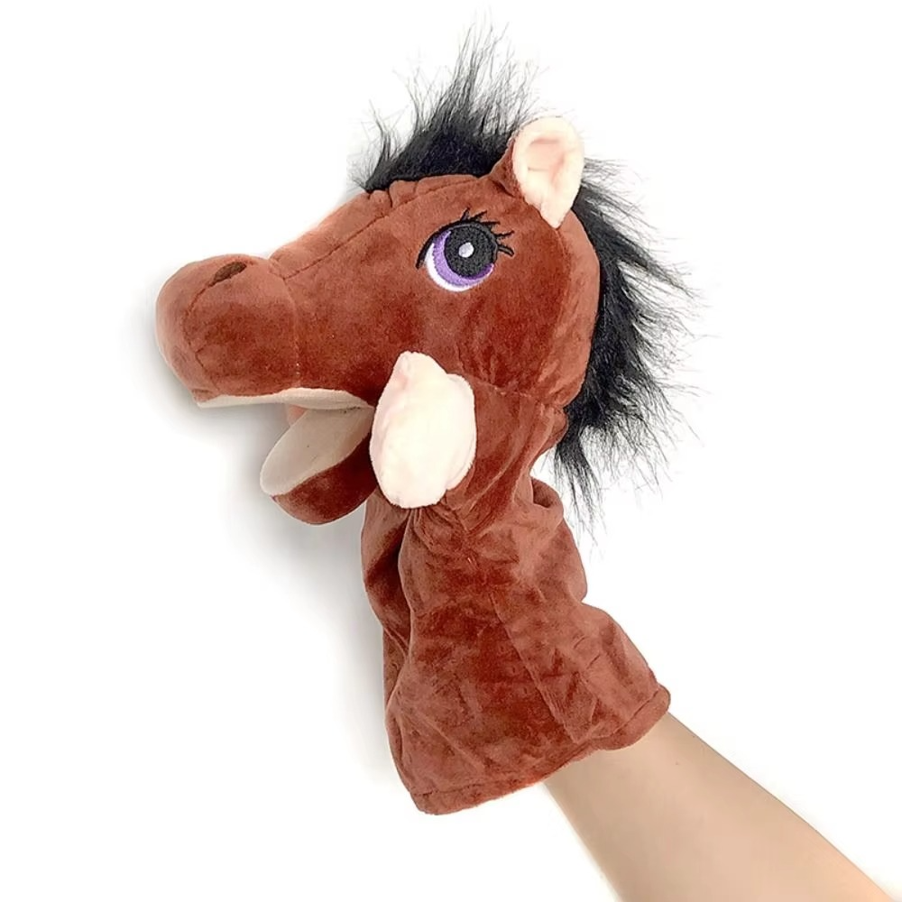 BowLift | Soft Animal Hand Finger Puppet Plush Toy for Kids Learning and Play