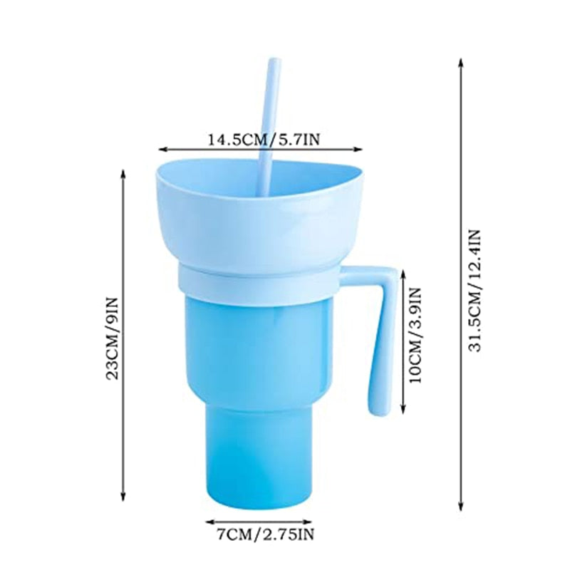 BowLift | 2in1 Snack Holder Drink Cup