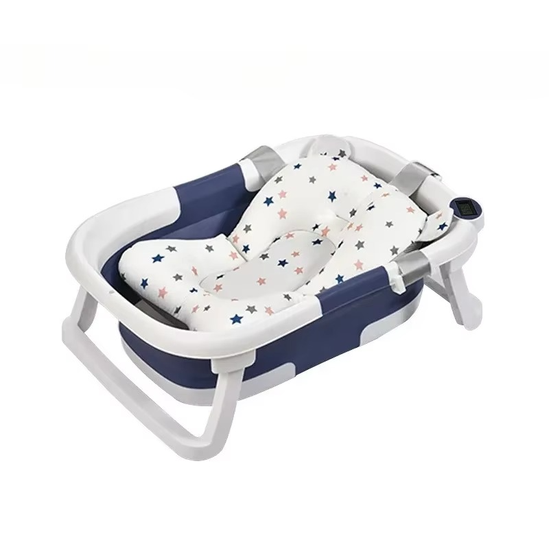 BowLift | Foldable Silicone Baby Bathtub with Real-Time Temperature Sensor
