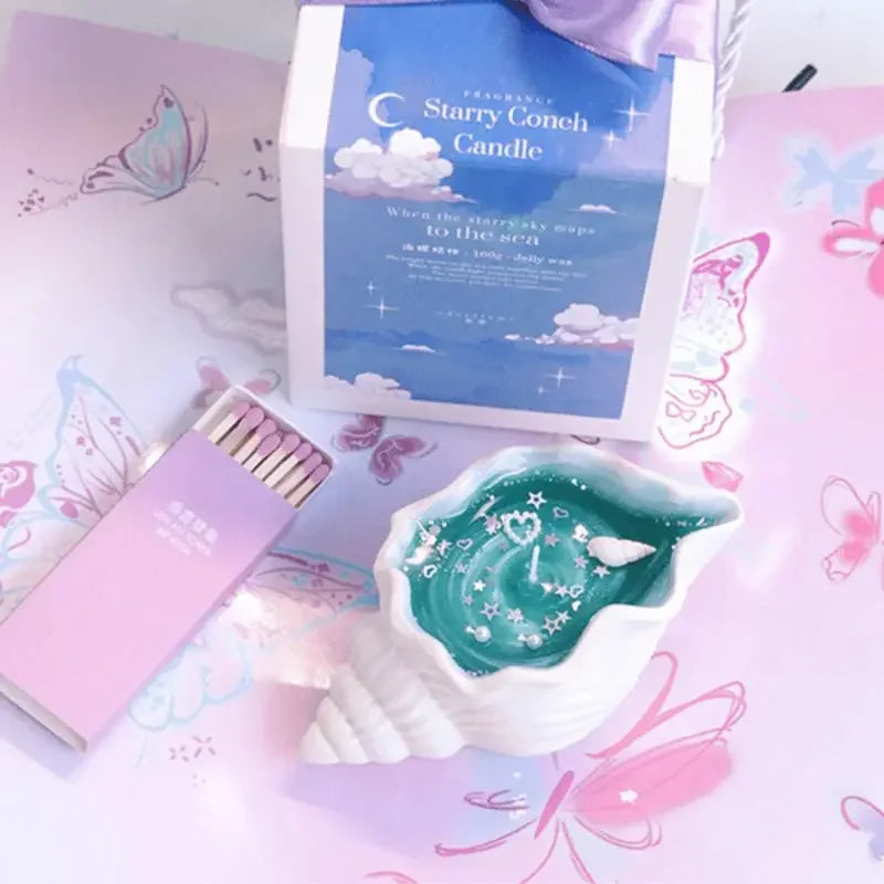 BowLift | Handmade Sea Shell Starfish Aromatherapy Candle