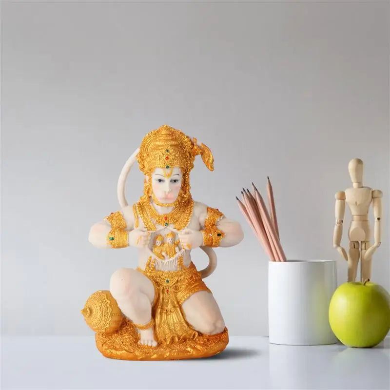 BowLift | 1 Piece Hanuman Buddha Monkey God Figurine Southeast Asian Style Home Sculpture Lord Hanuman Statue Buddha Figur Ornament