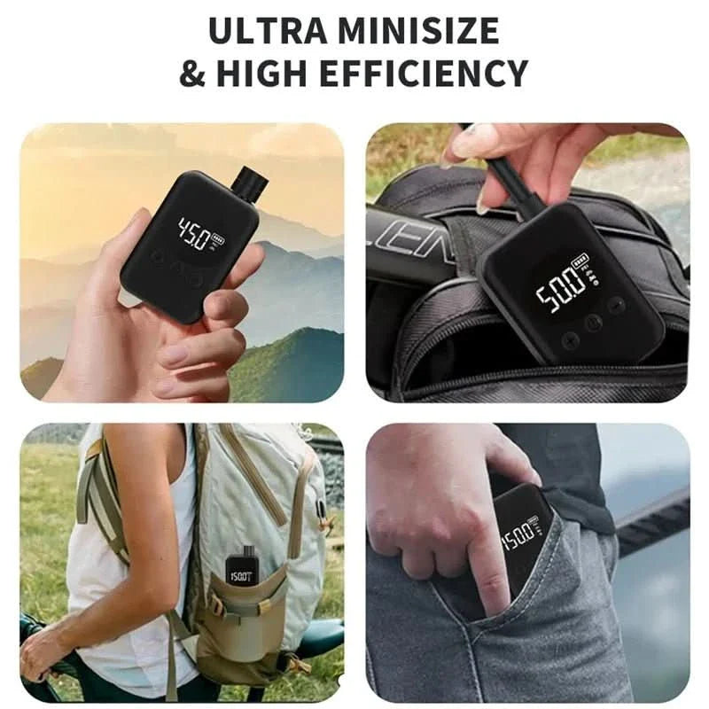 BowLift | Portable 150PSI Mini Bike Pump for MTB & Outdoor