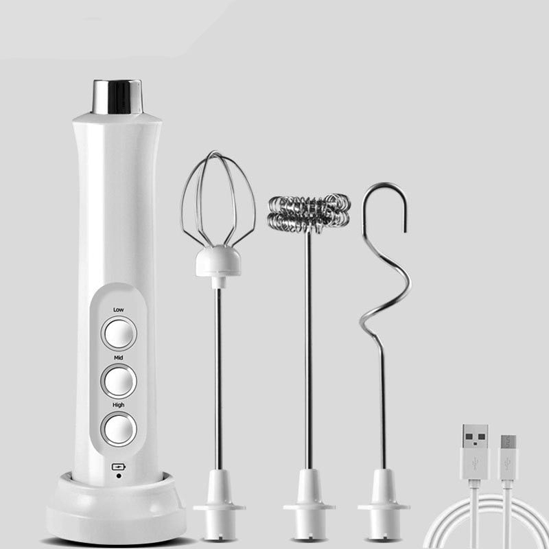 BowLift | 3in1 Portable Rechargeable Milk Frother Foam Maker