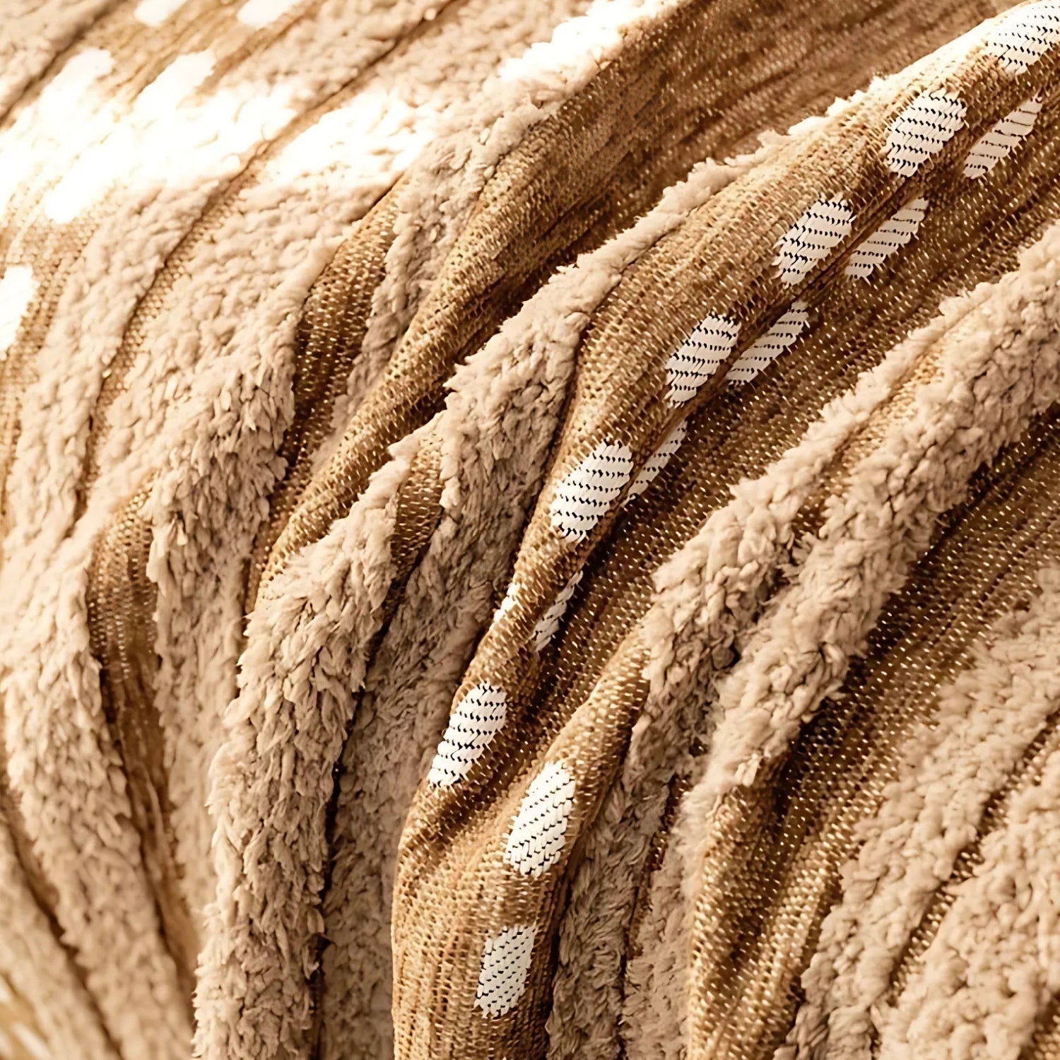 BowLift | Sahara Style Plush Boho Sofa Cover Blanket