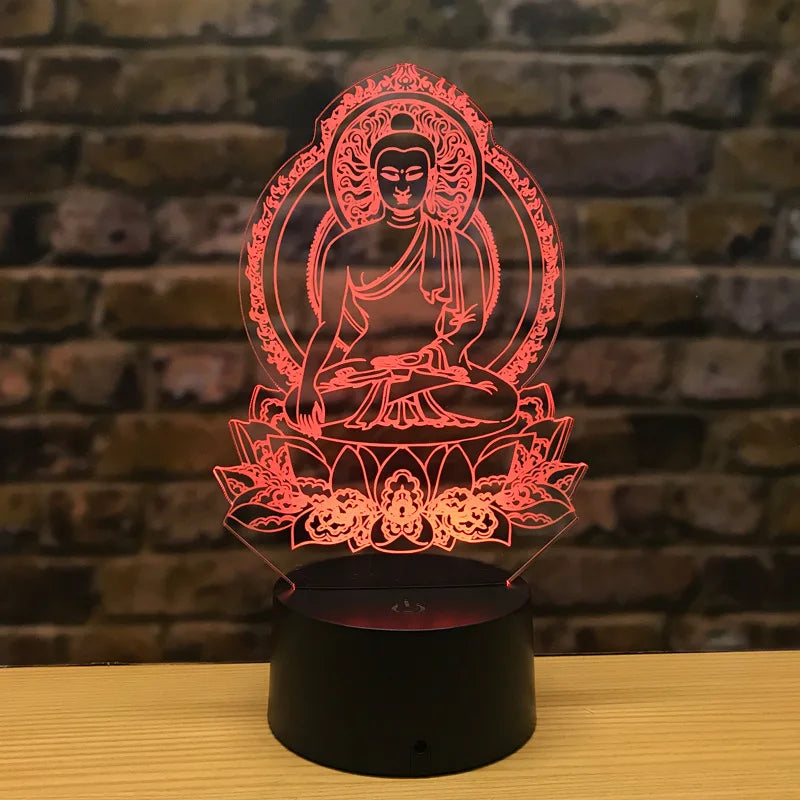 BowLift | EnlightenGlow - Buddha 3D Lamp