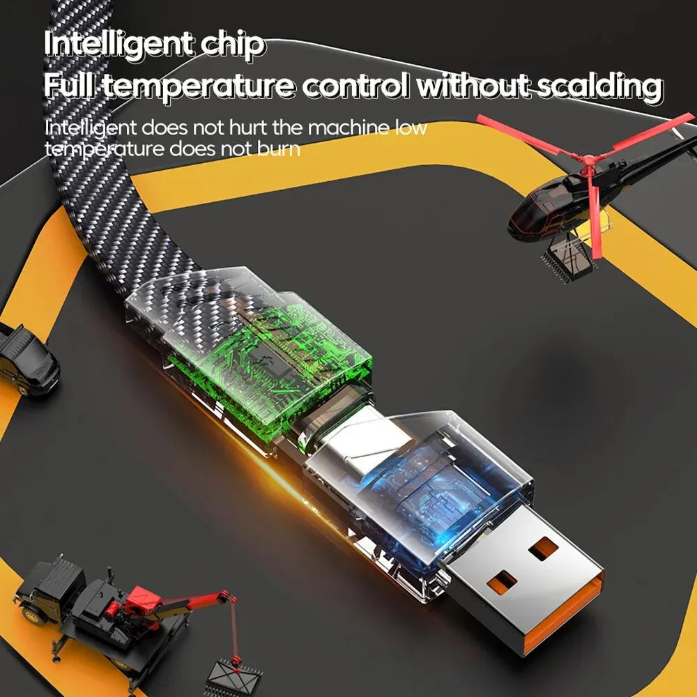 BowLift | Ultra Strong 4 in 1 Fast Charge Data Cable