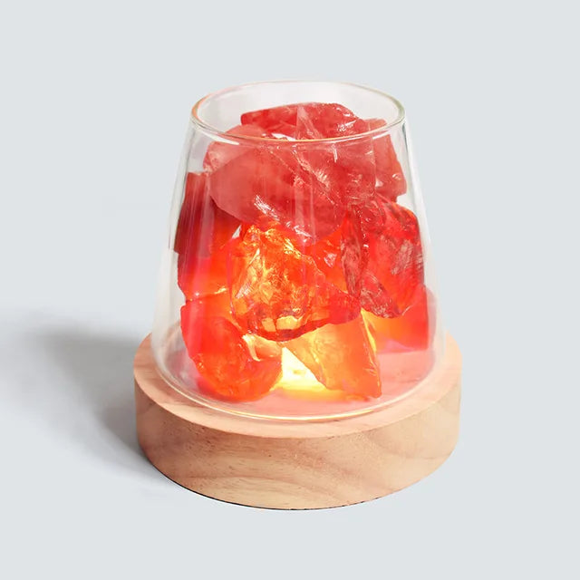 BowLift | Himalaya Salt Lamp - Crystal Night Light & Essential Oil Diffuser