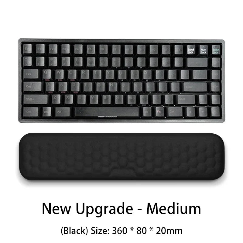 BowLift | ErgoLuxe GelPad | Comfort Mousepad | Wrist Rest & Massage | Silicone & Memory Foam
