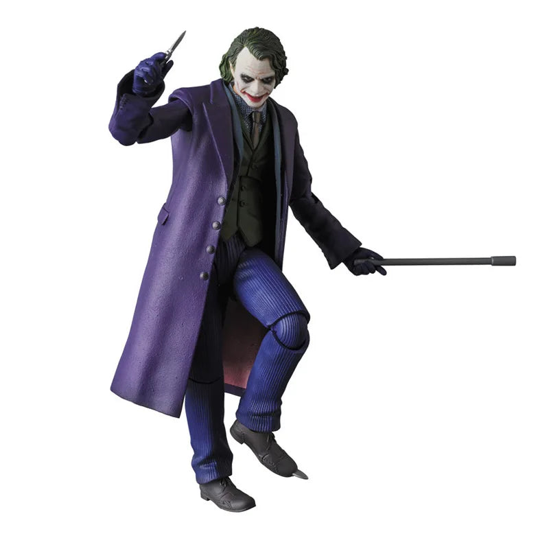 BowLift | Suicide Squad Batman Dark Knight Maex051 Gotham City Joker Heath Ledger Action Figure Model Home Decoration Birthday Gift