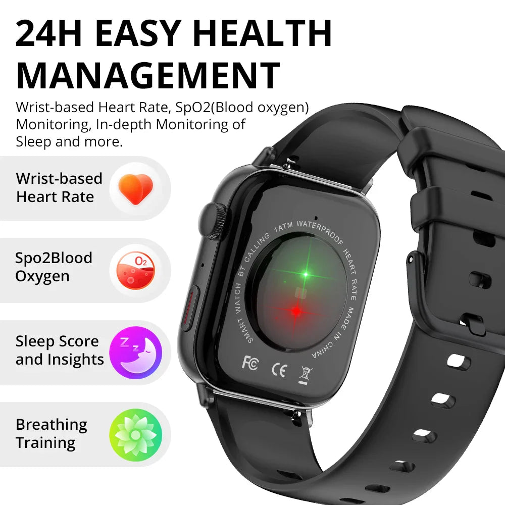 BowLift | 2 In 1 Fitness Tracker Voice Calling Smart Watch