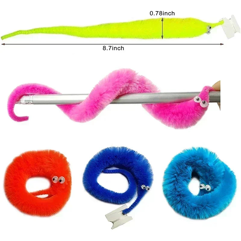 BowLift | Fuzzy Worm Toy
