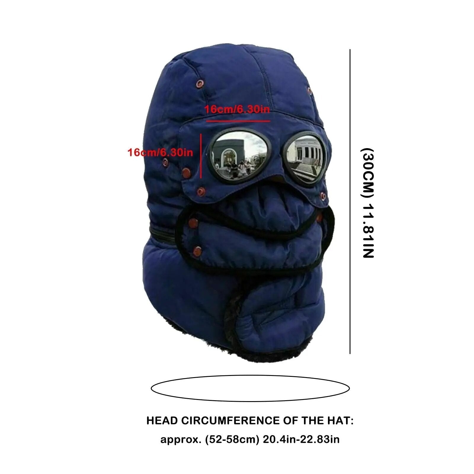 BowLift | Polar Vision Thermo Windproof Face Covering Beanie