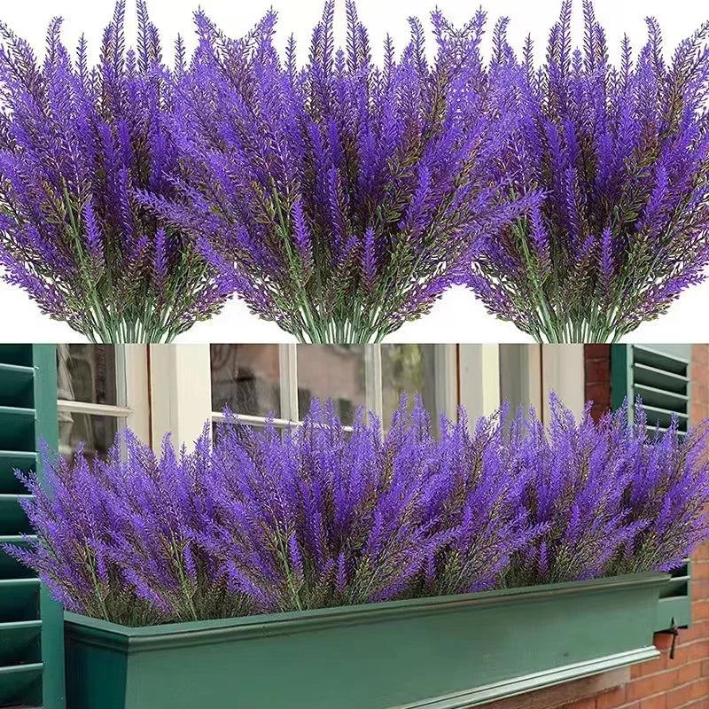 BowLift | Floraven Lavender Bouquet | Artificial & Carefree | 5 Stems | For Indoor & Outdoor