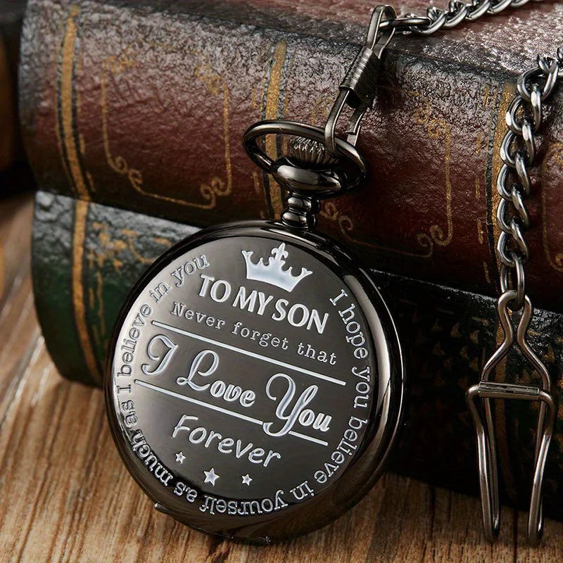 BowLift | Engraved Vintage Pocket Watch