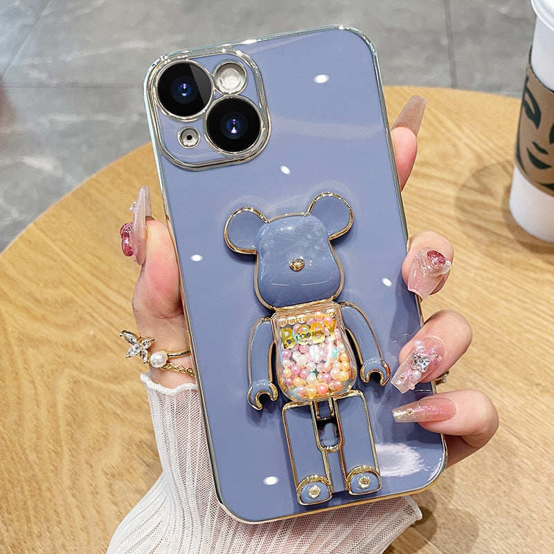 BowLift | Bear Lover Colorful 3D Doll Phone Case