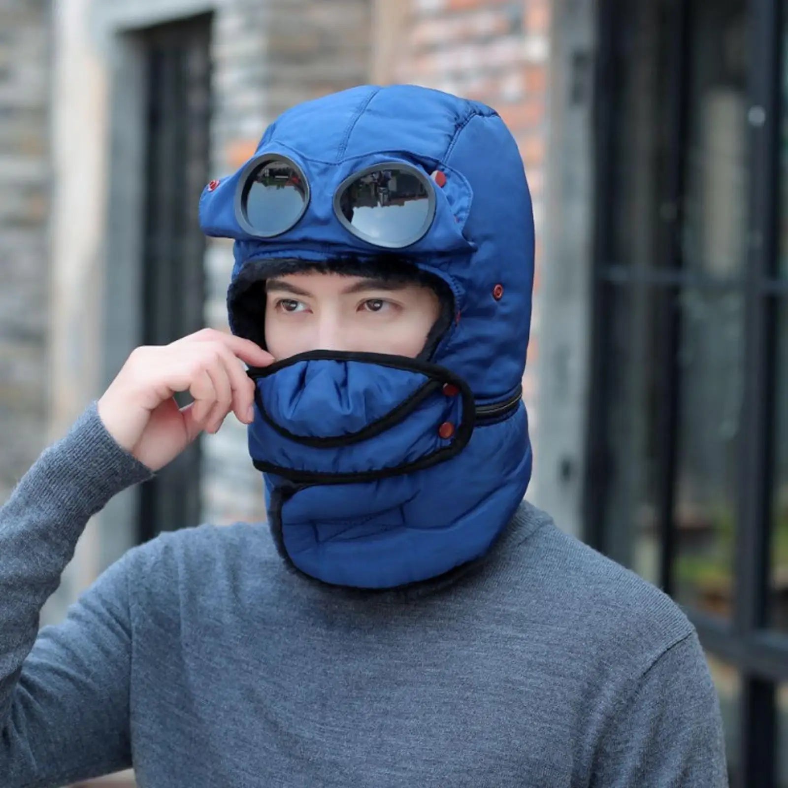 BowLift | Polar Vision Thermo Windproof Face Covering Beanie