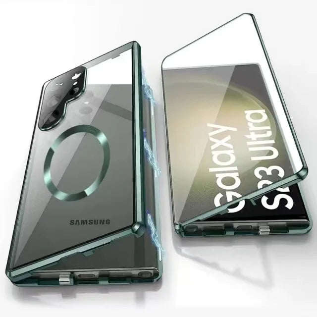BowLift | Metal Aluminum Alloy 360 Case with Safety Closure for Samsung Galaxy S24-S23 Series