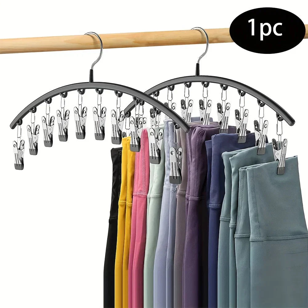 BowLift | FlexiClip Leggings Organizer | 10 Clips for maximum storage space | Space-saving & Durable