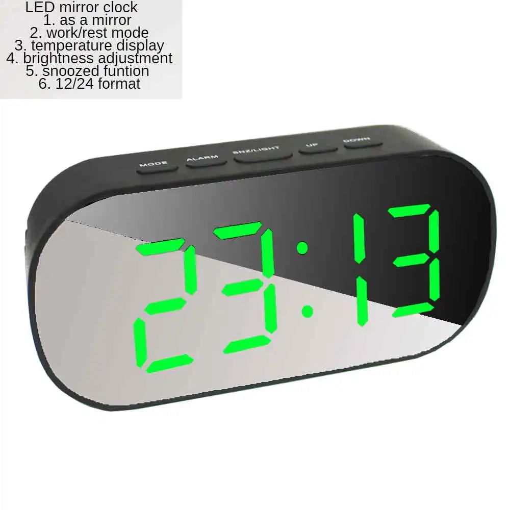 BowLift | Curved Screen Digital Alarm Clock