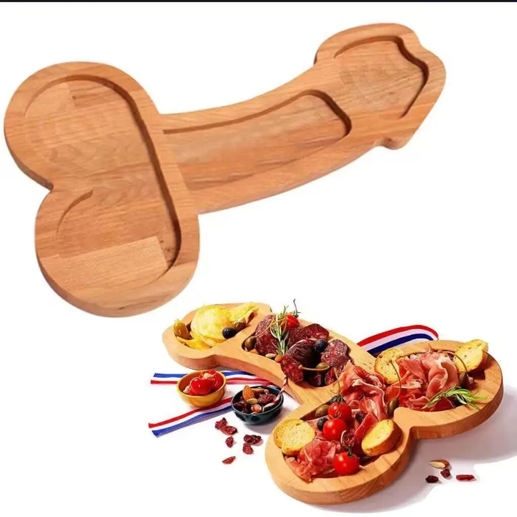 BowLift | Funny Adult-Themed Multi-Compartment Serving Board