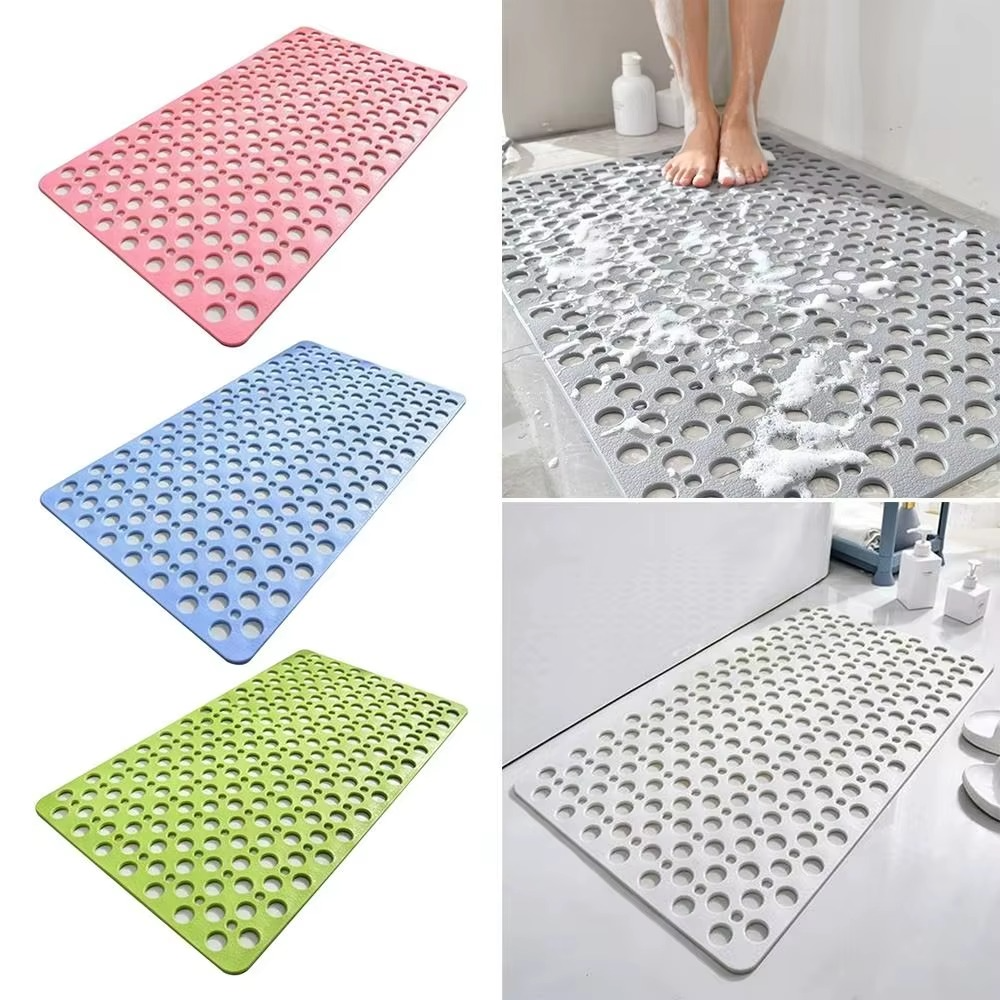 BowLift | Extra-Porous TPE Non-Slip Shower Mat with Strong Suction, Anti-Mold, Machine Washable