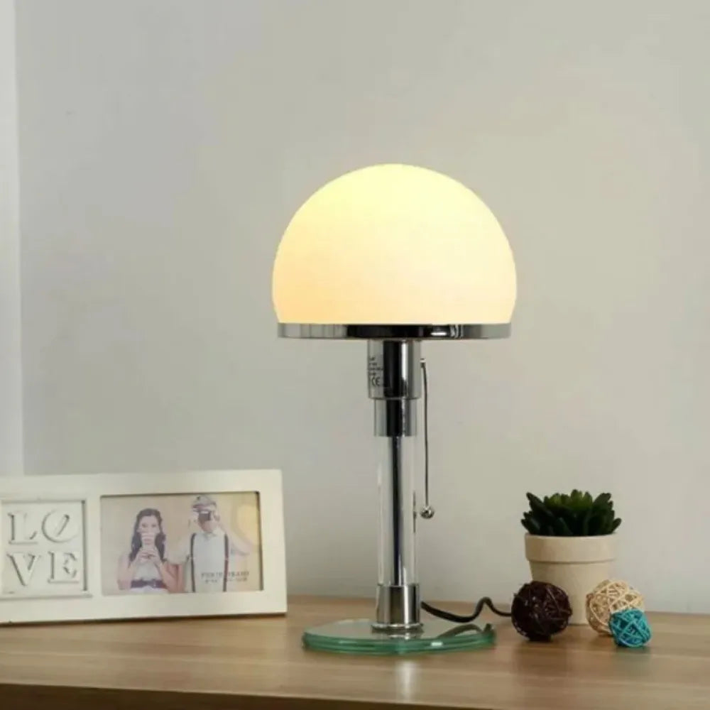 BowLift | Modern Minimalistic Glass LED Table Lamp for Home Decoration