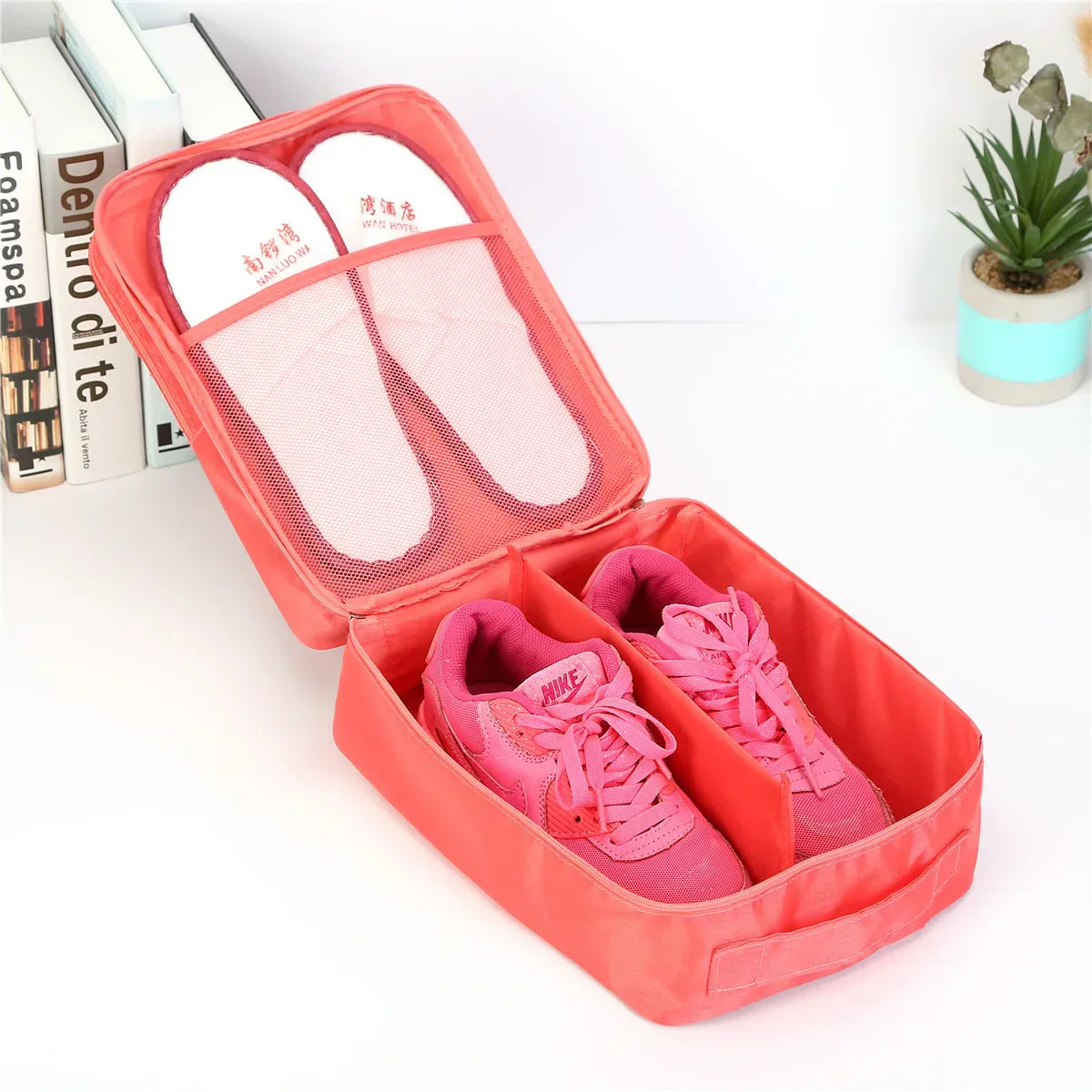 BowLift | Packoro Shoe Organizer | For 3–4 pairs | Water-repellent & Compact | Travel & Everyday