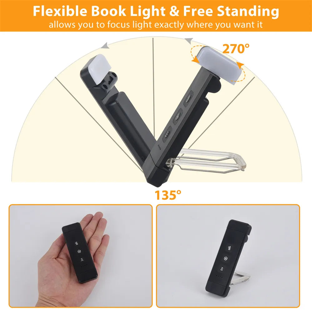 BowLift | Clip-on Bookmark Light with Timer