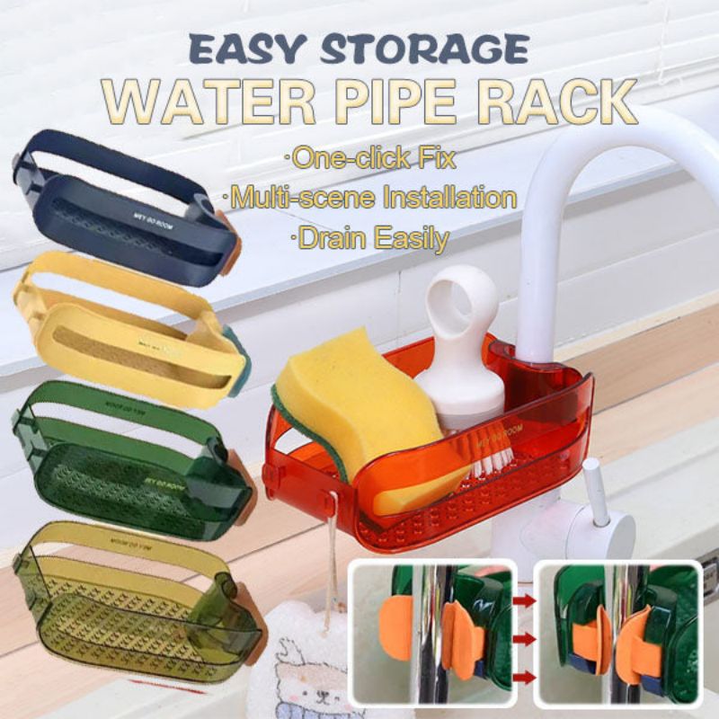 BowLift | 2in1 Sponge Holder Sink Organizer Rack