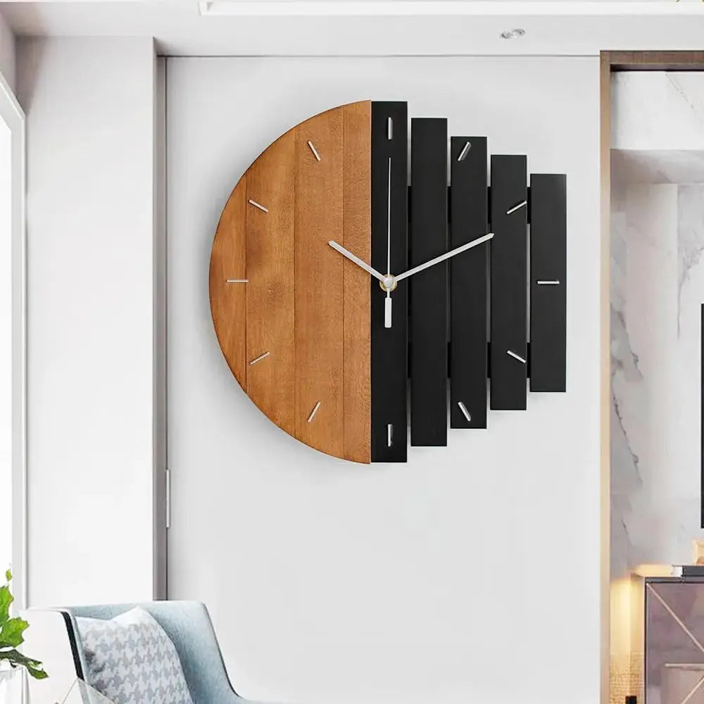 BowLift | Gold 3D Clock for Modern Interiors